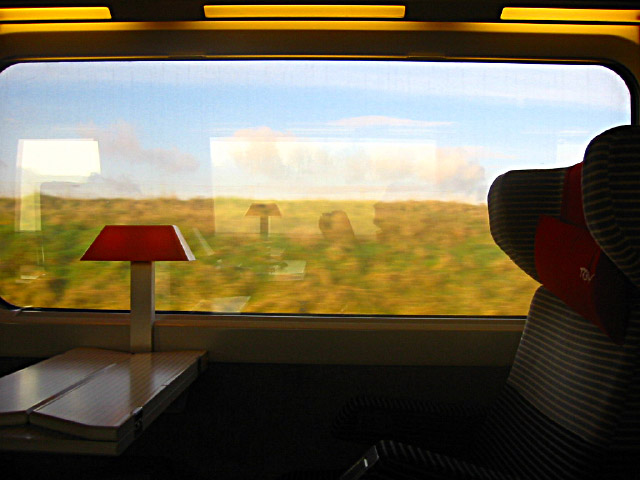Je regarde le paysage