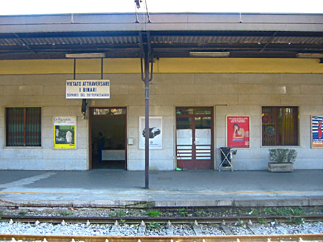 Nous descendons du train