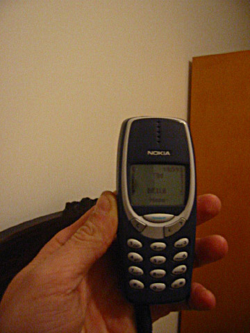 Je sors mon téléphone