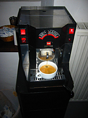 Je me prépare un café