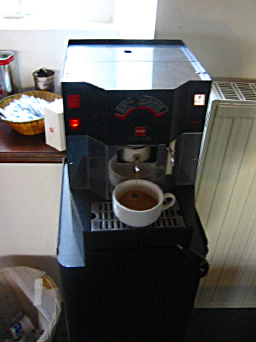 Je me prépare un café