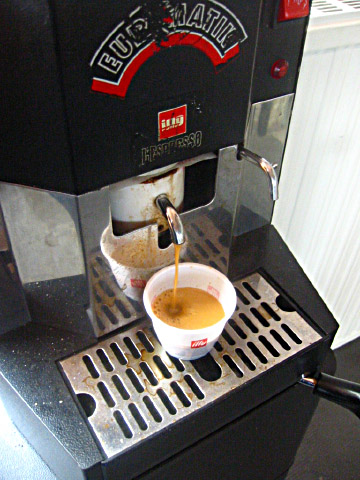 Je me prépare un café