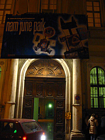 Nous allons voir l'exposition Nam June Paik