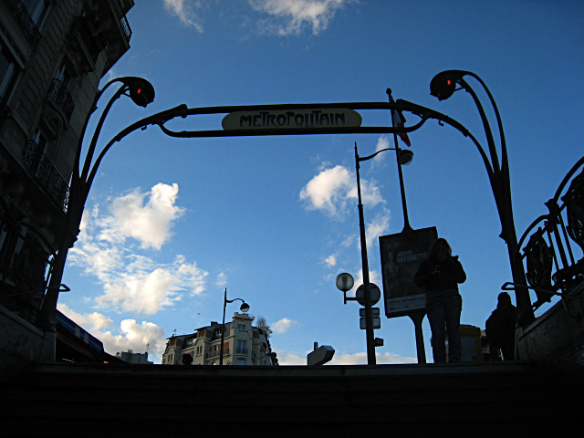 Nous sortons à Raspail