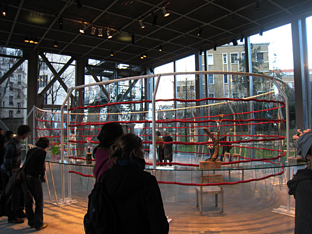 L'exposition du rez de chausée