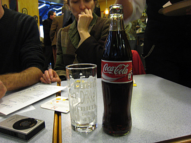 Je bois un coca