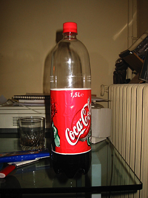 Je bois du coca
