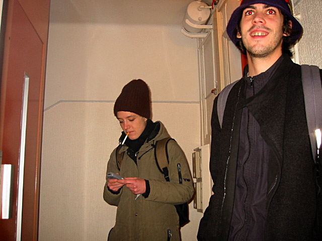 Justine et Sébastien s'en vont