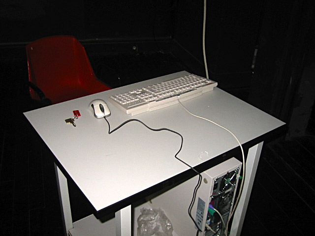 L'ordinateur est installé