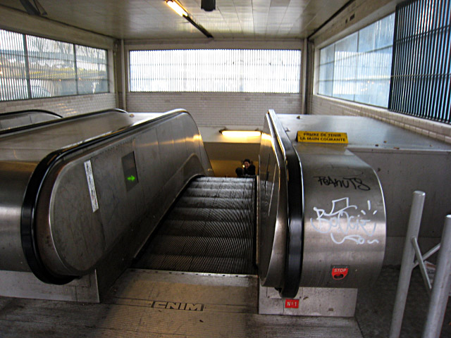 Je prends le métro