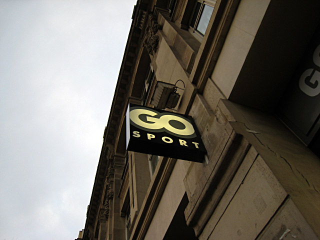 Nous allons à Go Sport