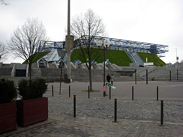 Le palais omnisport de Paris-Bercy