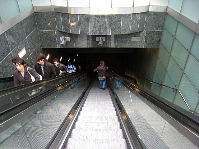 Je prends le métro