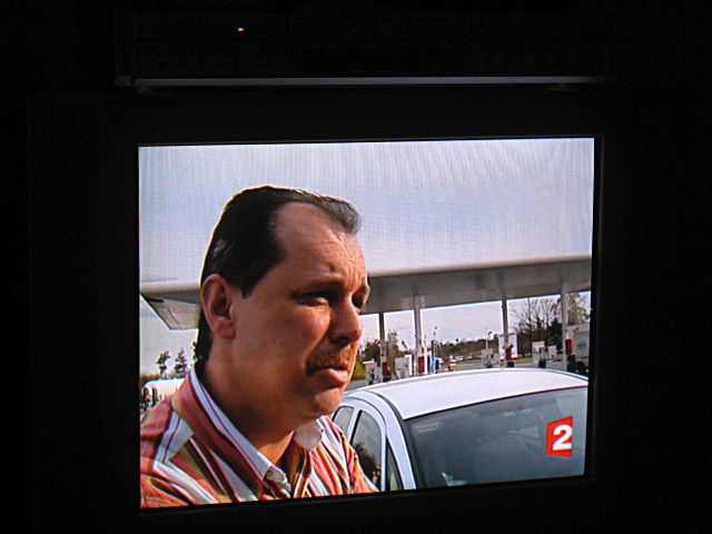 Je regarde la télé