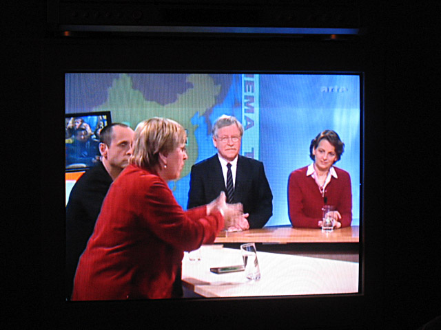 Je regarde la télé