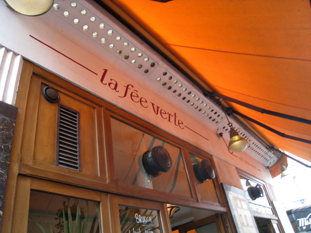 Je vais à La Fée Verte