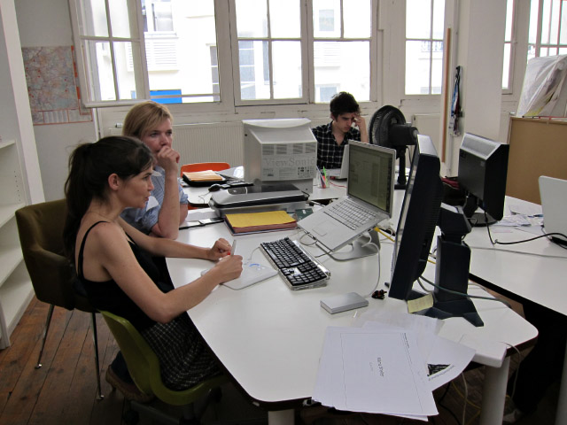 Réunion de travail avec Vanessa