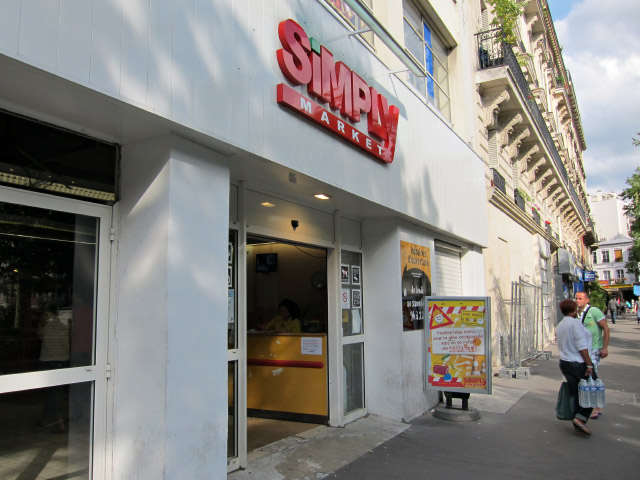 Je vais à Simply Market
