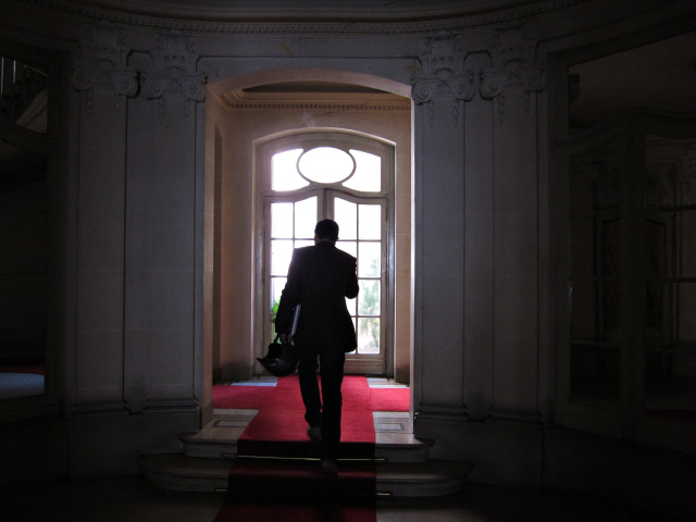 Le hall d'entrée
