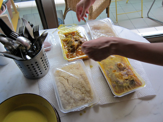 Nous mangeons un couscous