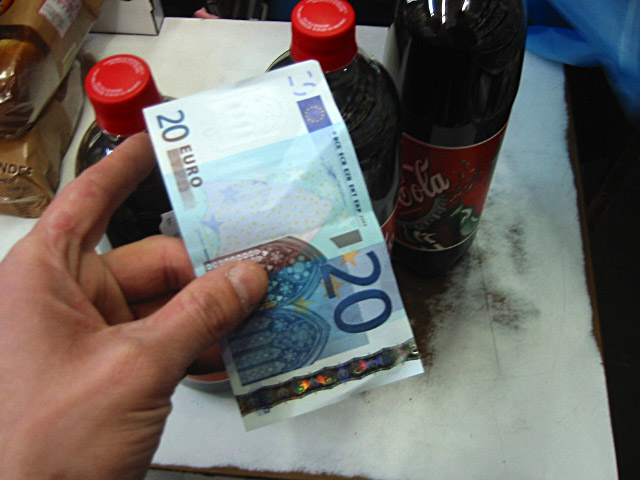 J'achète du coca