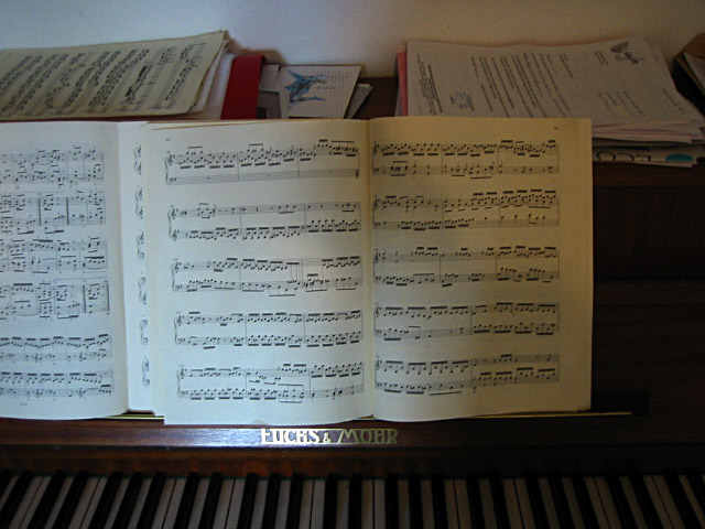 Je joue du piano