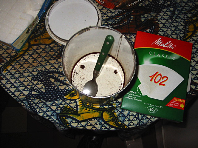 Je n'ai plus de café