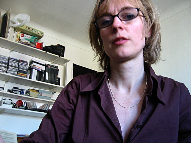 Catherine passe travailler