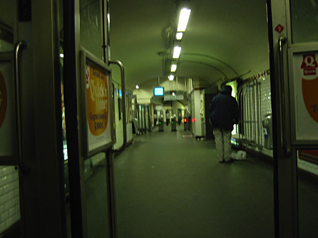 Je prends le métro