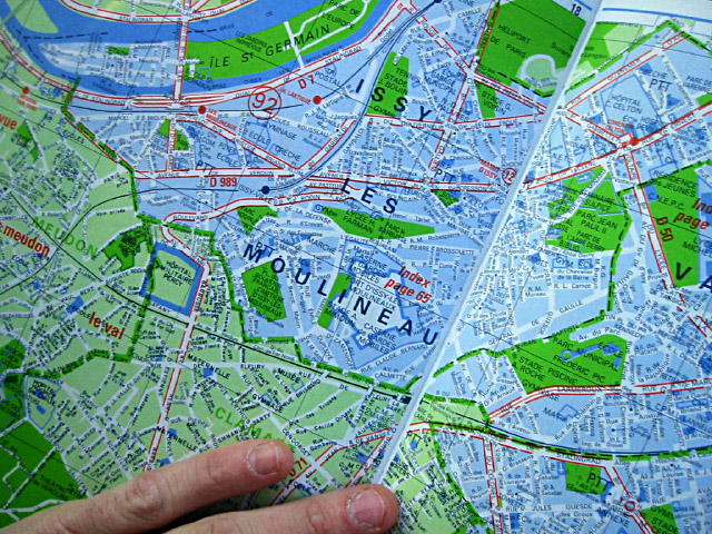 Edouard a finalement réussi à trouver l'adresse de la station