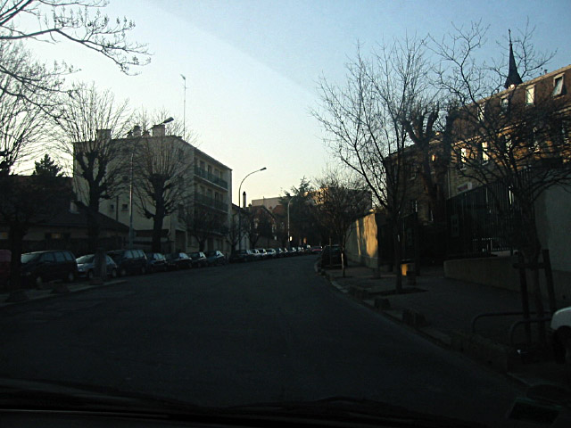 La camionette roule