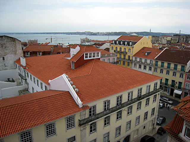 La vue depuis la terrasse