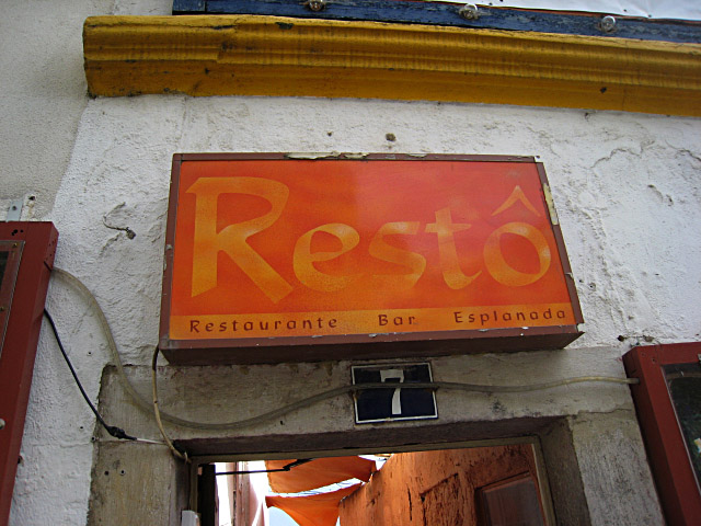 Nous allons au Restô