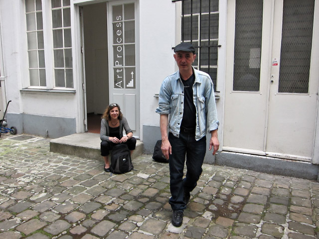 Je retrouve Miriana et Thierry au bureau