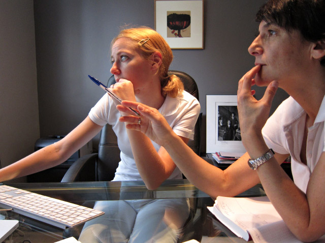 Aurélie et Ghislaine