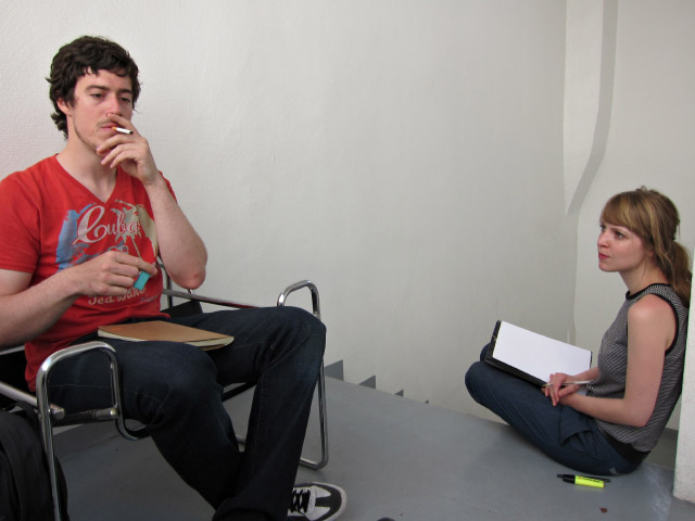 Réunion de travail avec Jean-Daniel