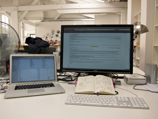 Je retourne au bureau