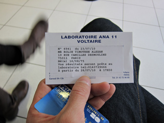 Mon reçu