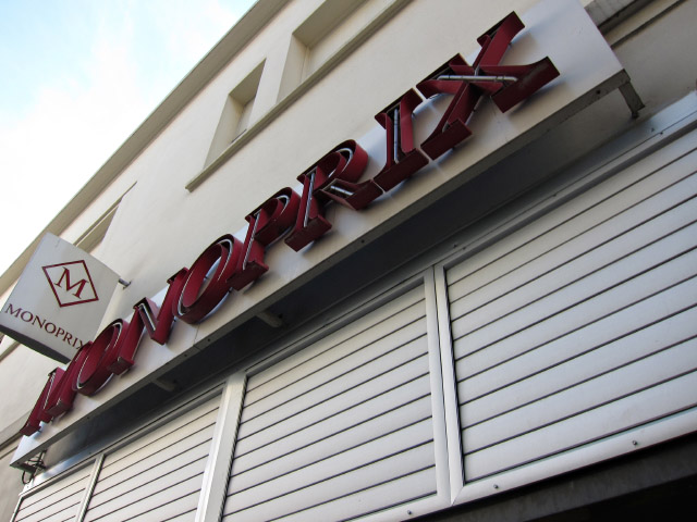 Je vais à Monoprix