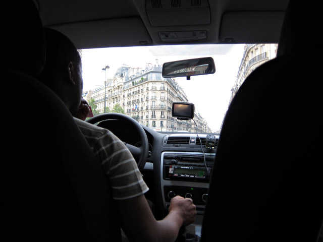 Le taxi roule