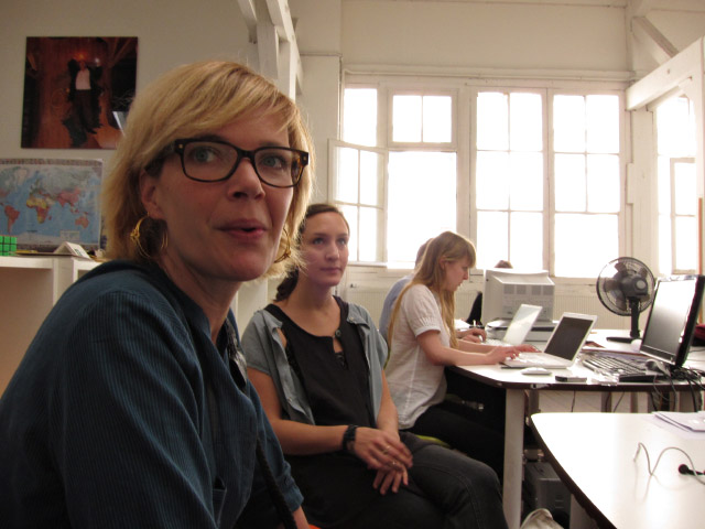 Réunion de travail avec Vanessa