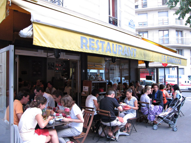 Je vais au restaurant le Cambodge