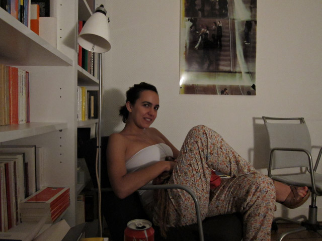 Claire me retrouve chez moi