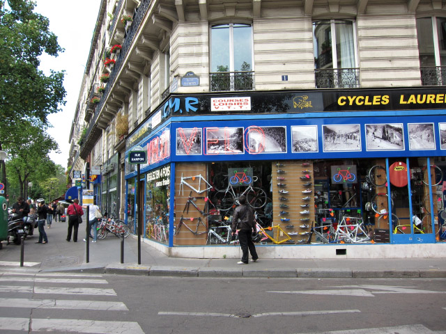 Nous allons chez Cycles Laurent
