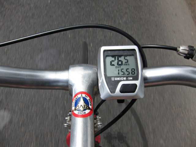 J'ai parcouru 15km