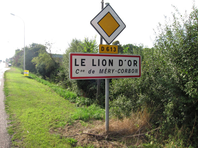 J'arrive à Le Lion d'Or