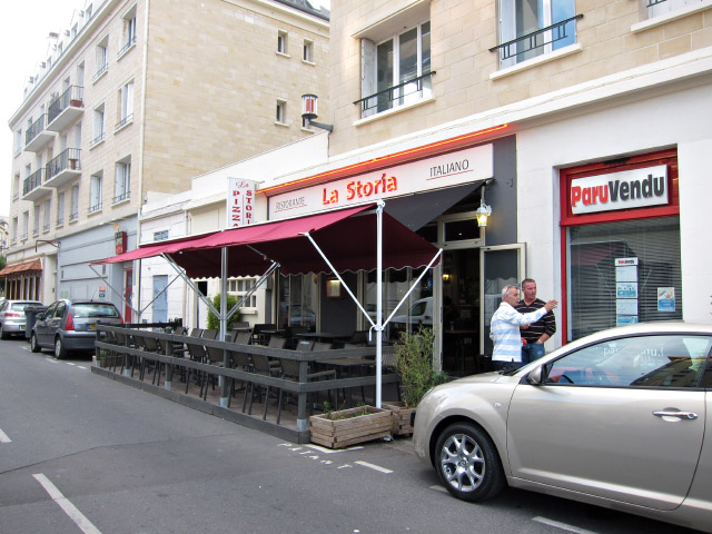 Je trouve un restaurant italien