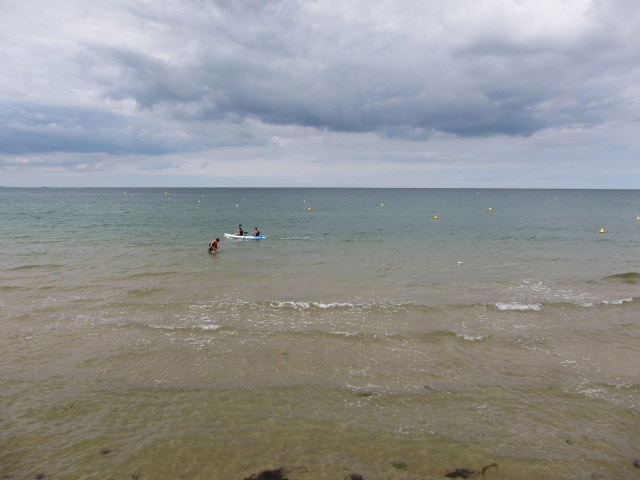 Je m'approche de l'eau