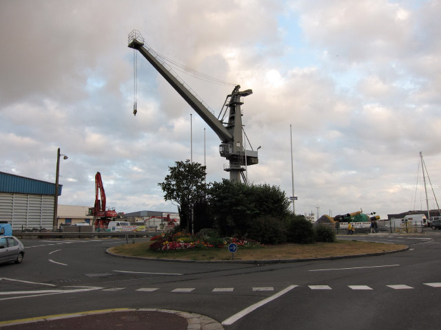 Je vais vers le port