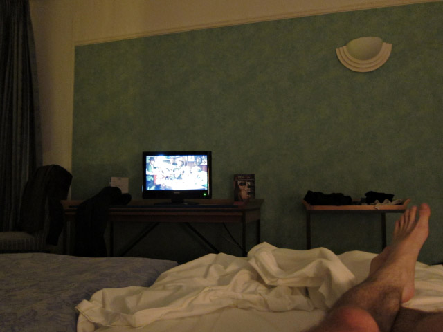 Je regarde la télé
